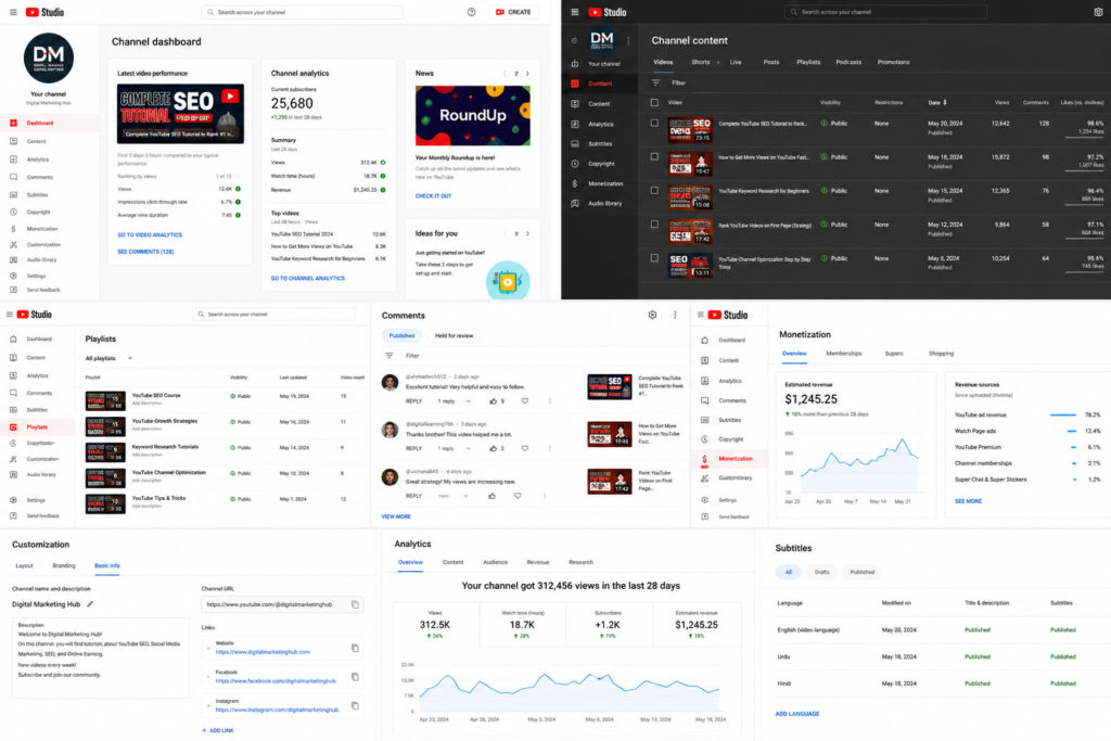 YouTube Channel Management SEO Infinite Future Marketing