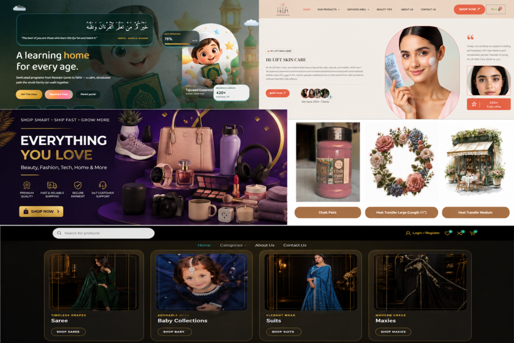 Website Development SEO Infinite Future Marketing, providing smart digital solutions