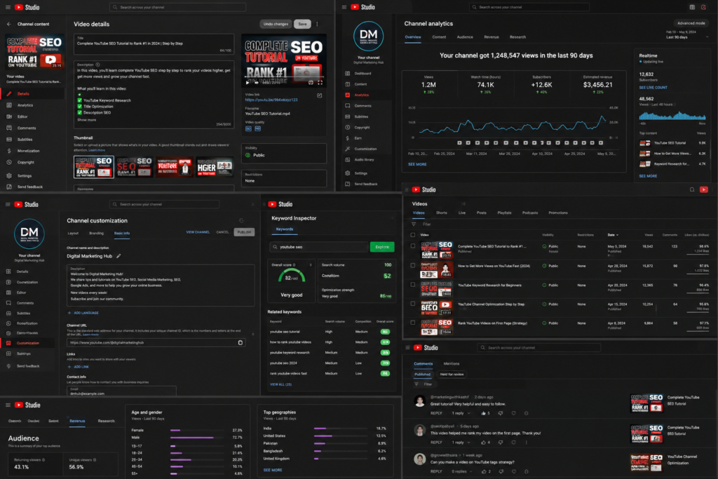 YouTube Channel Optimization and SEO - SEO Infinite Future Marketing